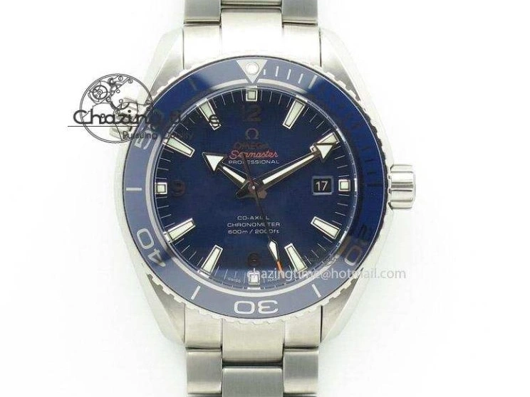 0718 Speedmaster ’57 Co-Axial OMF 1:1 Best Edition White Dial RG Markers On SS Bracelet A Elegant 8144